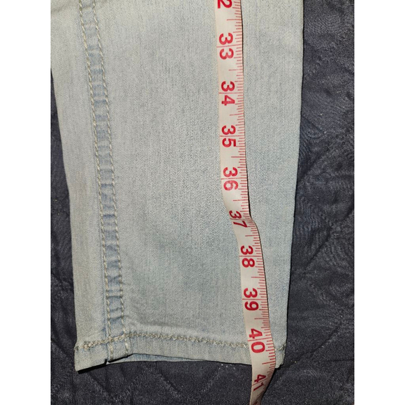 Women's (Juniors) Denim Lei Jeans Size 11 Light Blue Denim - Picture 11 of 14